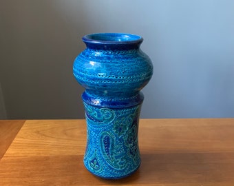 Vintage Bitossi Liberty Blue Vase