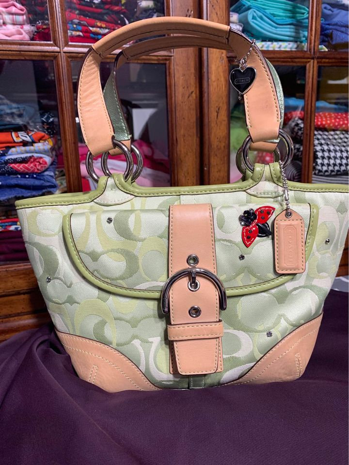 coach ladybug handbolsa