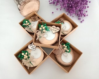 100 pcs Wedding Favors for Guests in bulk | Rustic Wedding Favors | Personalized Gifts | Bridal Shower Favors | Thank You Favors|Party gifts