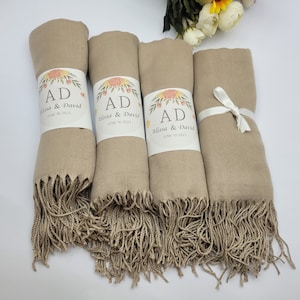 Bulk Handmade Pashmina Shawl,Bridesmaid Shawl, Personalized Shawl, Wedding Scarf, Pashmina Wrap, Shawls for Wedding, Wedding Shawl Scarves