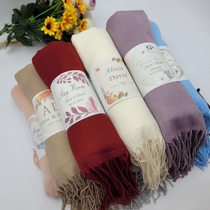 Bulk Handmade Pashmina Shawl,Bridesmaid Shawl, Personalized Shawl, Wedding Scarf, Pashmina Wrap, Shawls for Wedding, Wedding Shawl Scarves