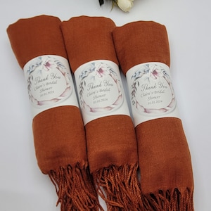Pashmina Shawls in Various Colors, Pashminas in Bulk ,Pashmina Scarf, Bridesmaid Shawl, Wedding Favors for Guests,Bridal Shower Favor