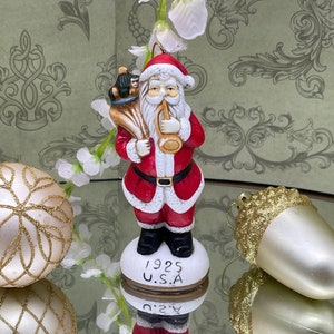 Vintage &quot;Santa Around the World States 1925&quot; Heilig-Meyers Style Christmas Figurine