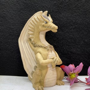 Vintage Dragon Figurine