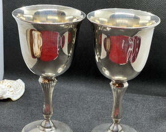 Silver Plated Goblets, GRENADIER GOBLETS, Silver Plated Cups