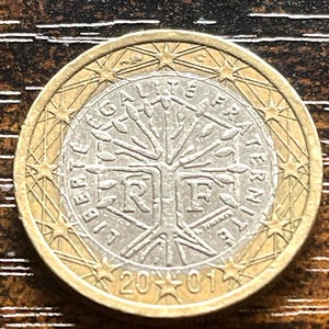 1 Euro Coin 2001 - Etsy 1 Euro Coin 2001 - Etsy