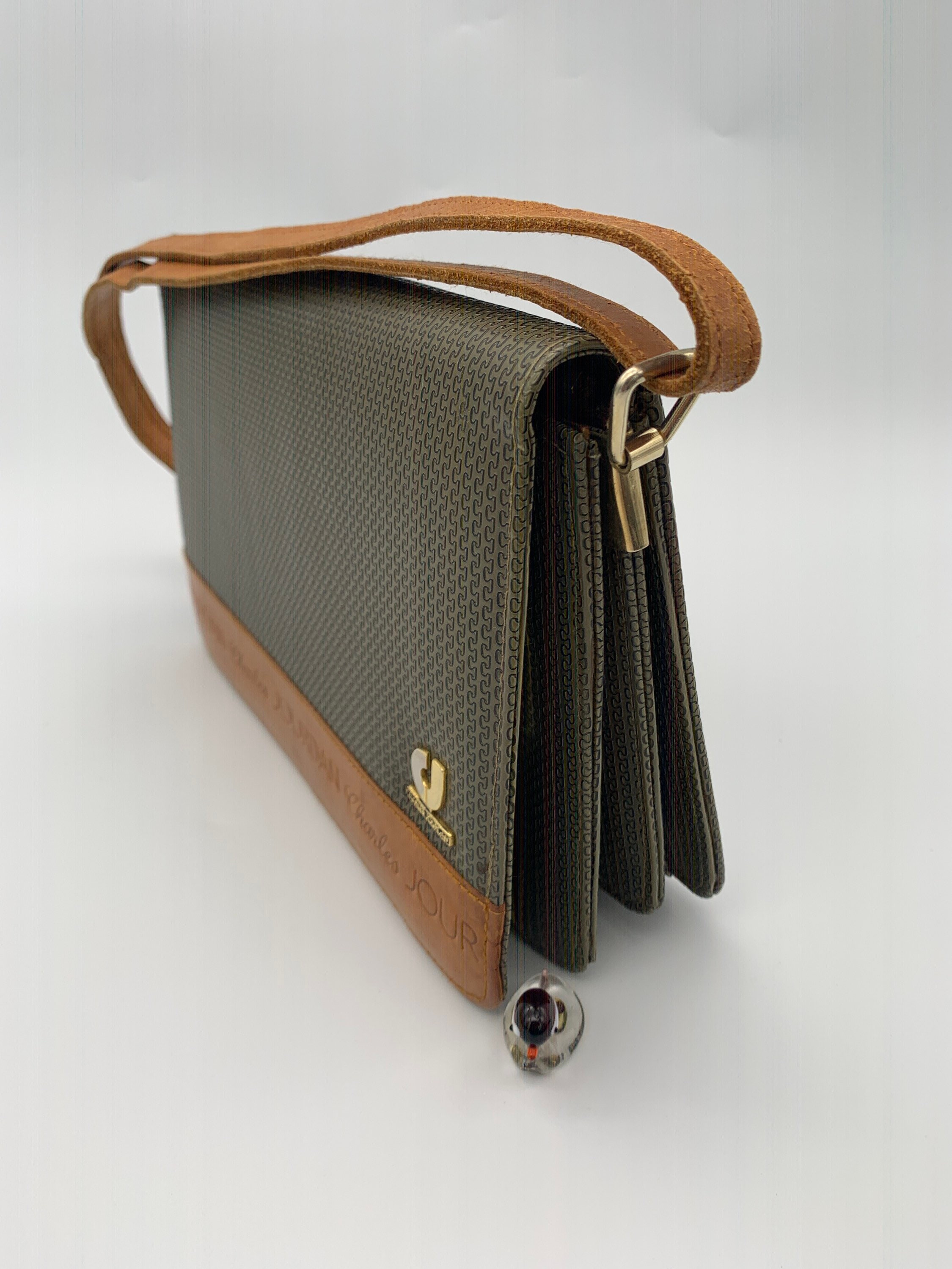 Charles Jourdan Actif Paris Vintage/ Classic Designer Handbag   Etsy