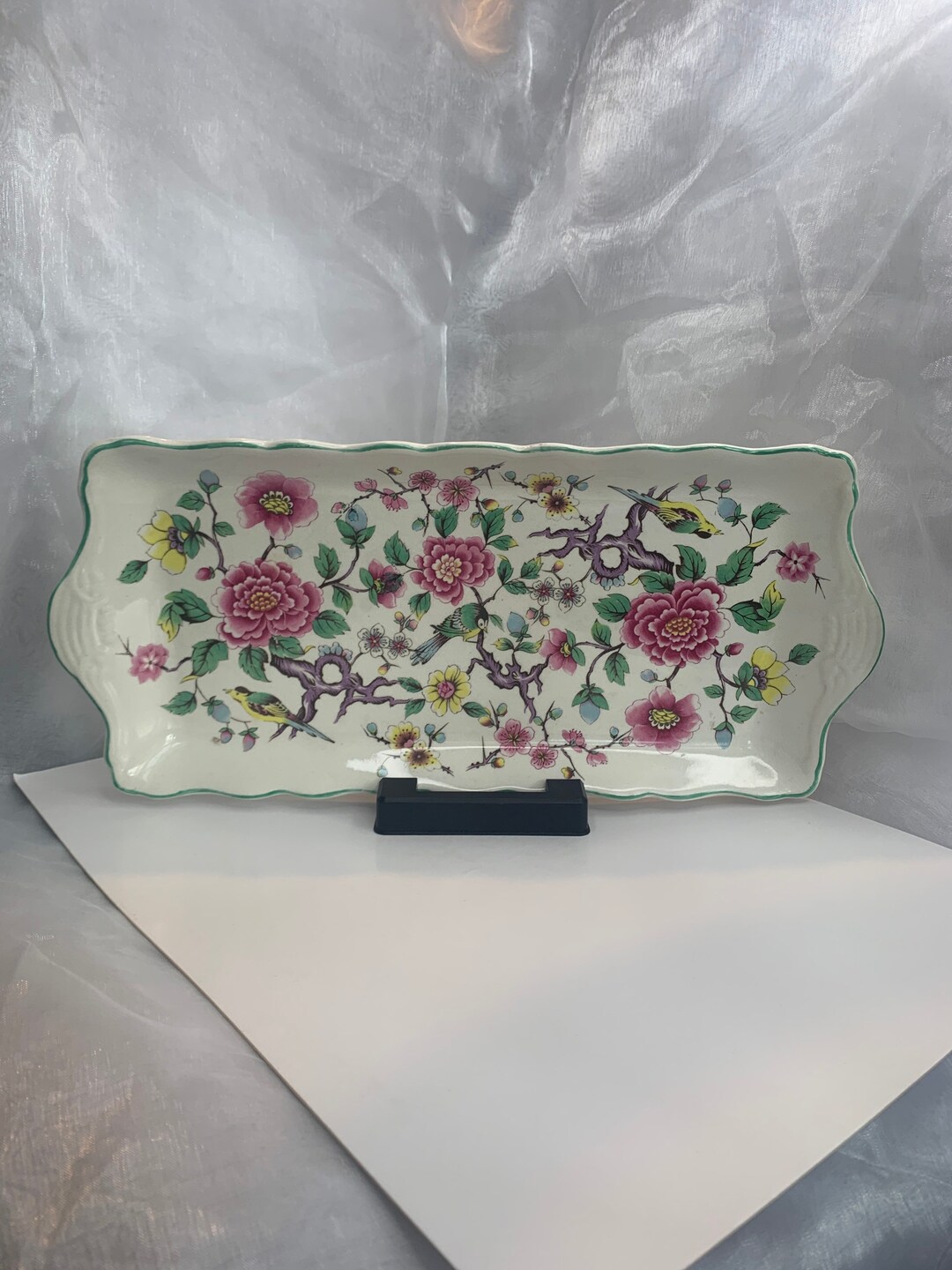 Vintage Decorative Plate, Tray Old Foley james Kent Antique Sandwich