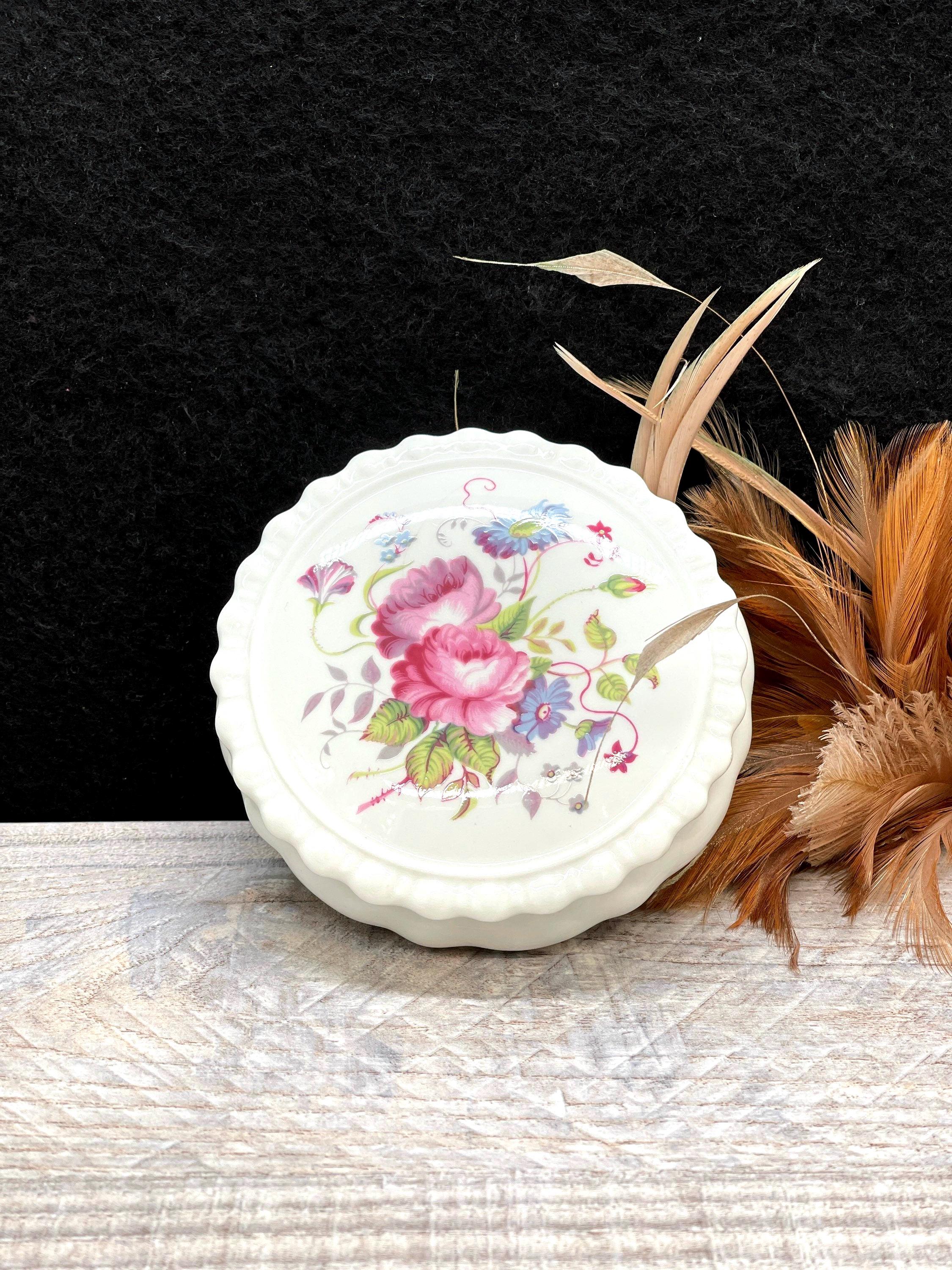 ヴィンテージ COALPORT 水さし Coalport vase, sublime flowers by William Cooke, 1851-1861