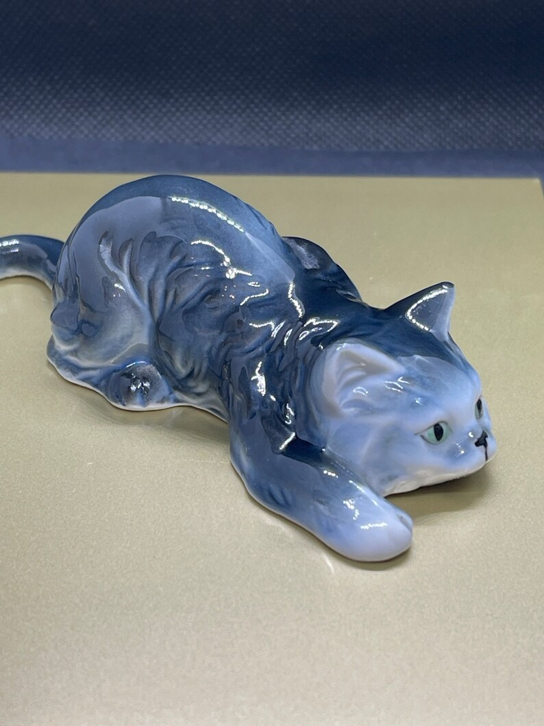 Danbury Mint Cats Of Character Stalking Chat cadeau Etsy Canada