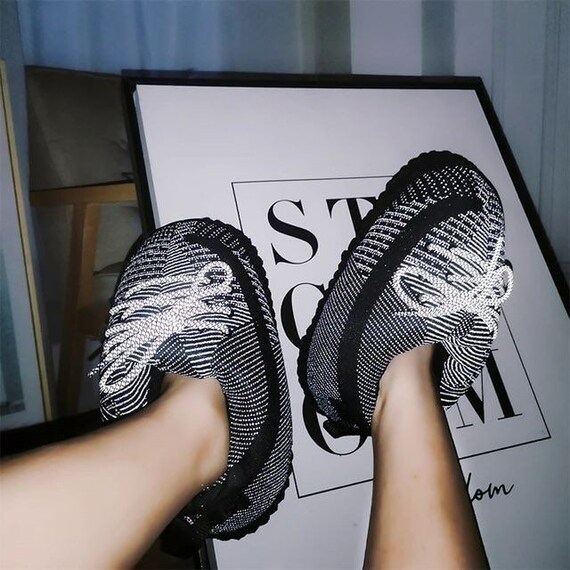 yeezy reflective slippers