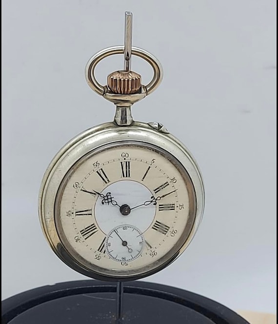 19th Century Antique mechanical Pocket Watch, mark