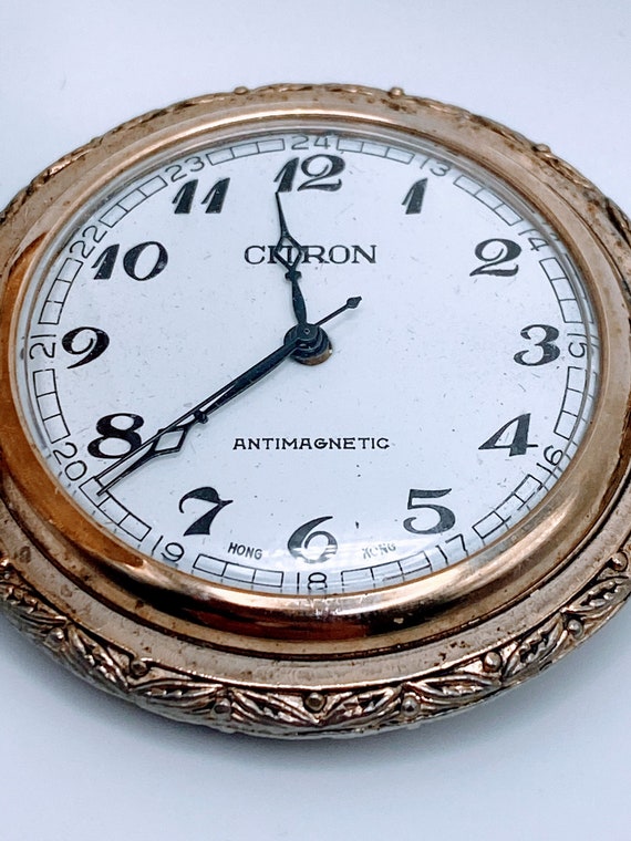 Citron antimagnetic pocket watch sales