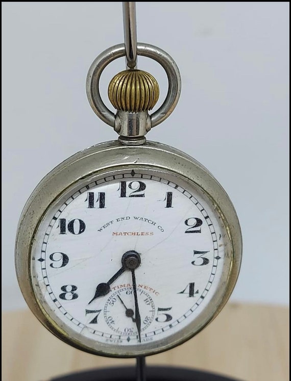 Antique Pocket Watch MATCHLESS REGULATOR working! , … - Gem