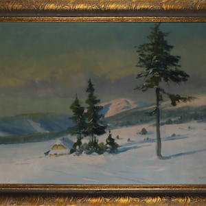Cholodkov, Kolodkov, Russian School, Antique Oil on Canvas, Russian Art Collection