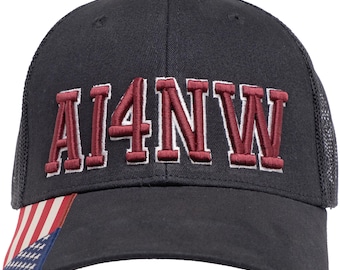 3D Embroidered Ham Radio Callsign Hat – Raised Lettering Operator Cap | Custom Amateur Radio Hat