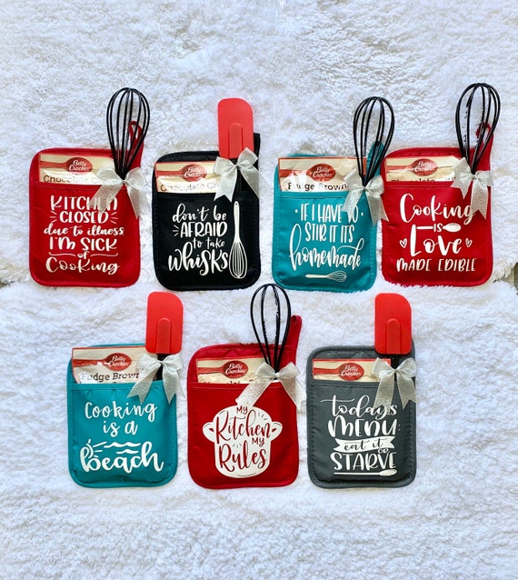 Personalized Pot Holders for Any Occasion Cheap Gifts Gift Idea Gift for  Friend Neighbor Gift Coworker Gift Cute Gift for Mom 