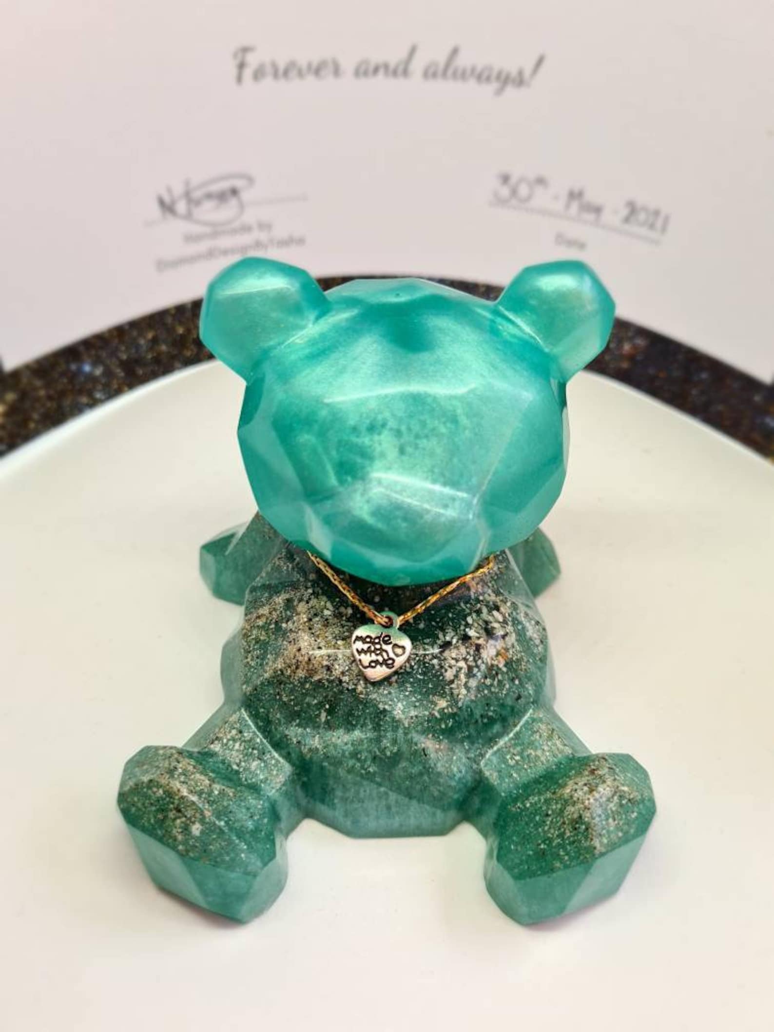Memory Teddy Bear Ashes Loss Memorial Bear Pet Loss Etsy UK