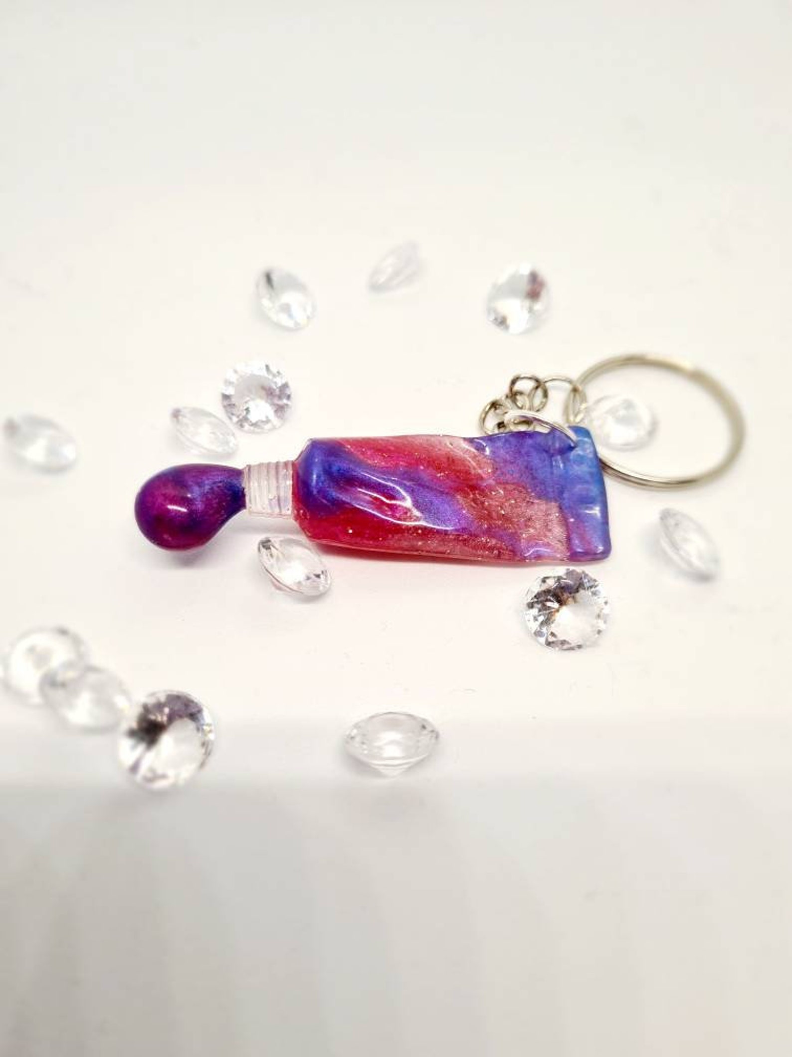 Paint Tube Keyring Artist Keyring Paint Tube Gifts for Etsy UK