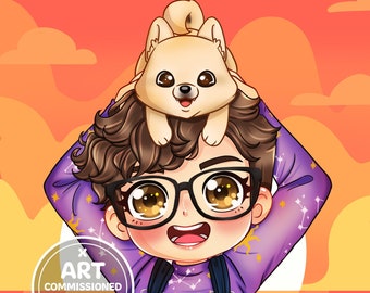 Pfp Commission | Custom chibi commission | Chibi Icon commission