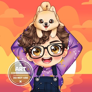 Pfp Commission | Custom chibi commission | Chibi Icon commission