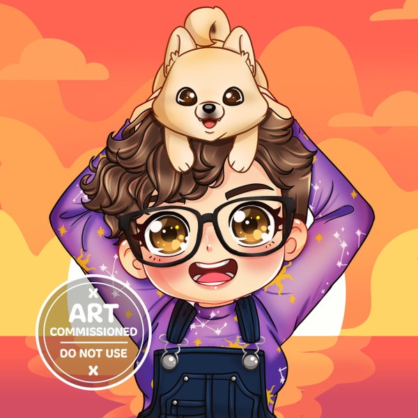 Pfp Commission | Custom chibi commission | Chibi Icon commission