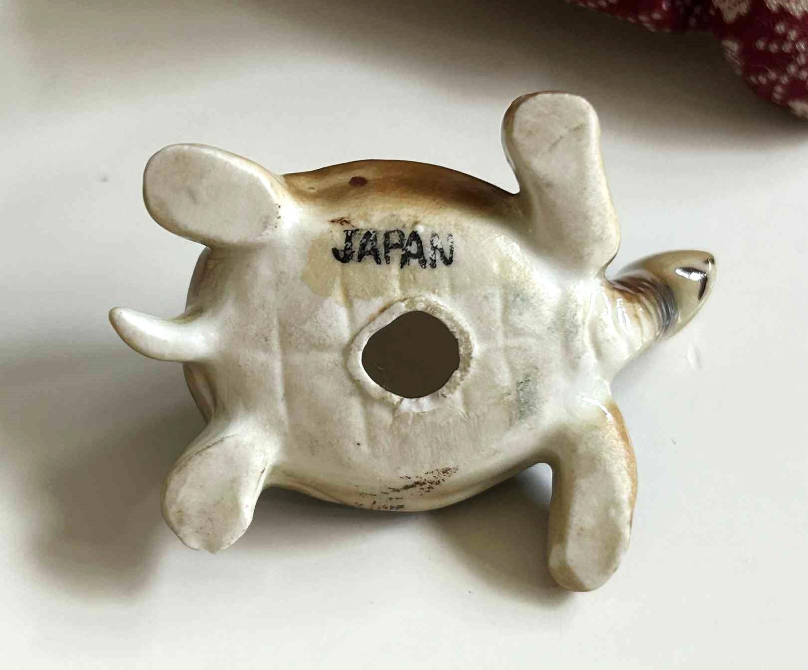 Vintage Turtle Collection: Ceramic, Wood & Pin Cushion - Japan