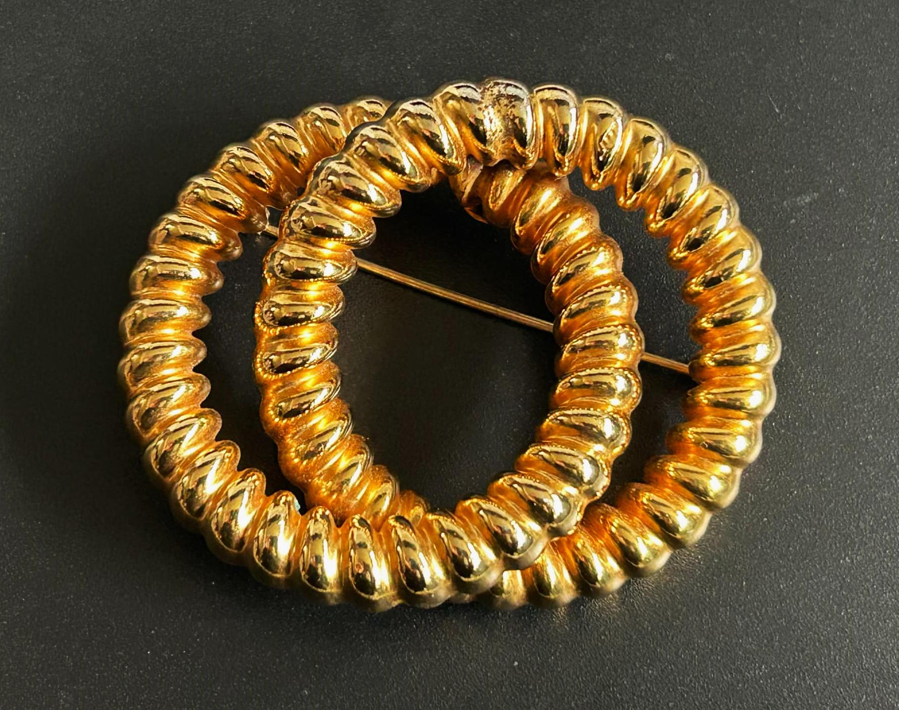 William De Lillo gold plated  Shield belt 1970’s collectible unique 29” William Delillo - Etsy main image 3
