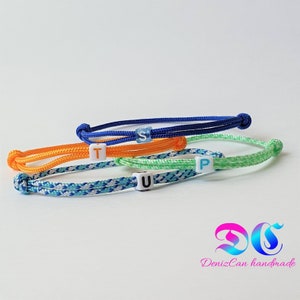 Personalizable 2 mm pulsera surfista delgada pulsera de tobillo pulsera de amistad niños mujeres hombres unisex paracord ajustable