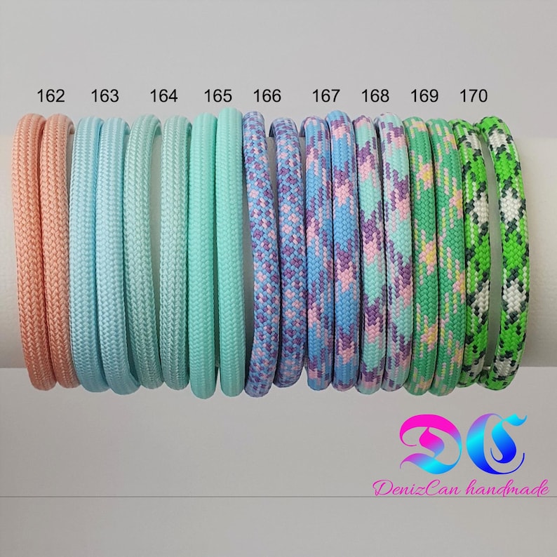 4mm Surfer Armband Fußband Freundschaftsband Kinder Damen Herren Unisex Paracord verstellbar Bild 7