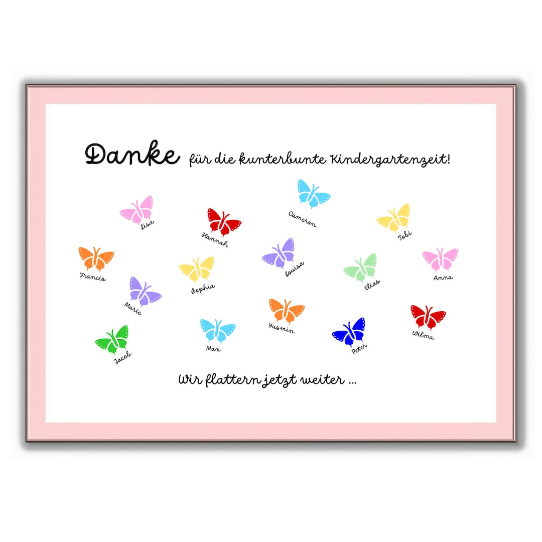  Farewell Card for Kindergarten, Daycare, Primary School, Educator Illustration 