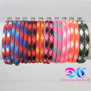 4mm Surfer Armband Fußband Freundschaftsband Kinder Damen Herren Unisex Paracord verstellbar Bild 8