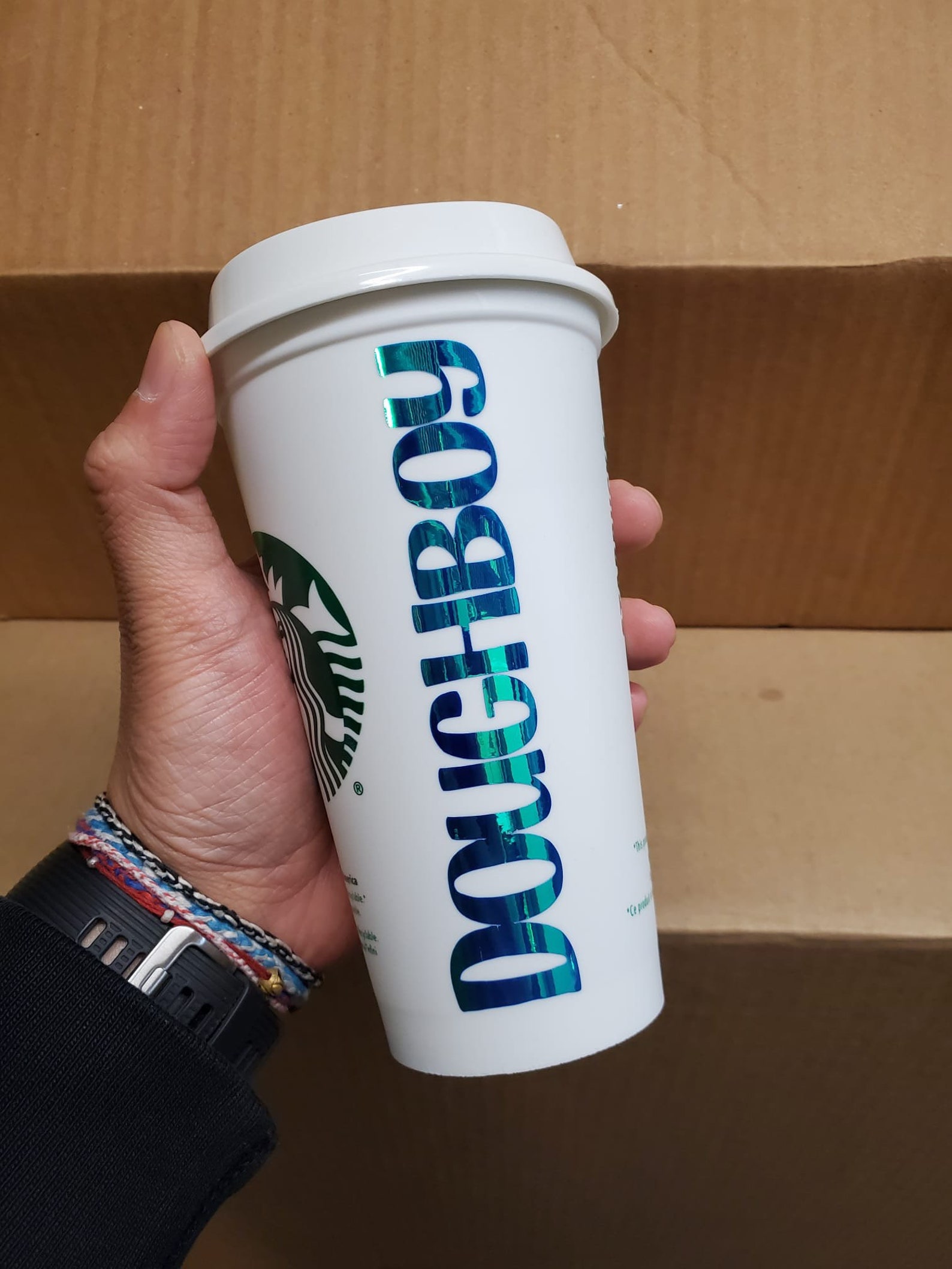 Personalized Starbucks Hot Cups Etsy