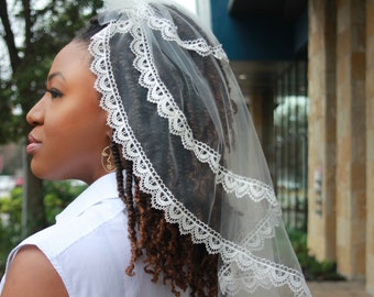 Janelle Wedding Boho Wedding Veil