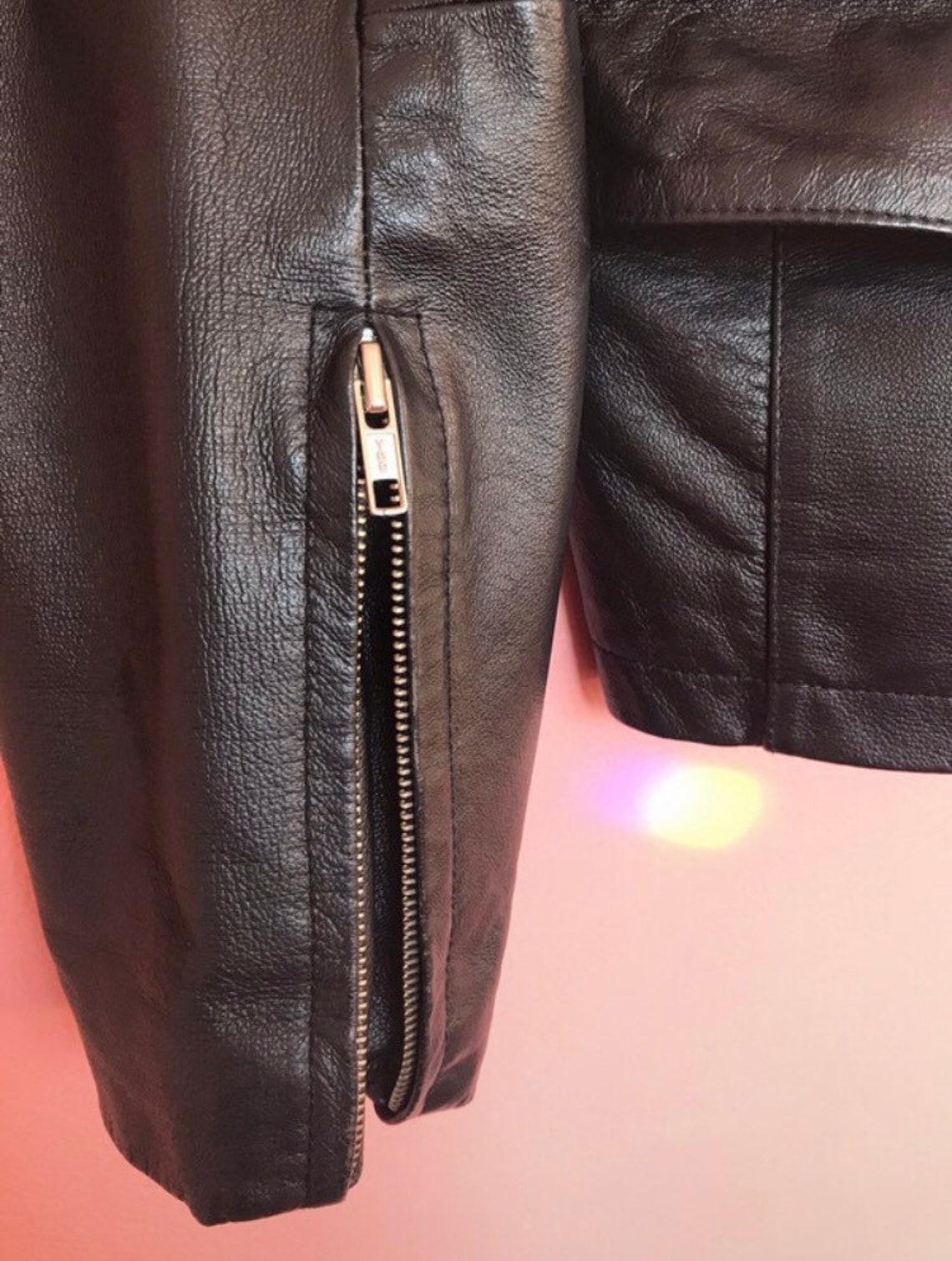 CANDA for C&A genuine leather jacket vintage | Etsy