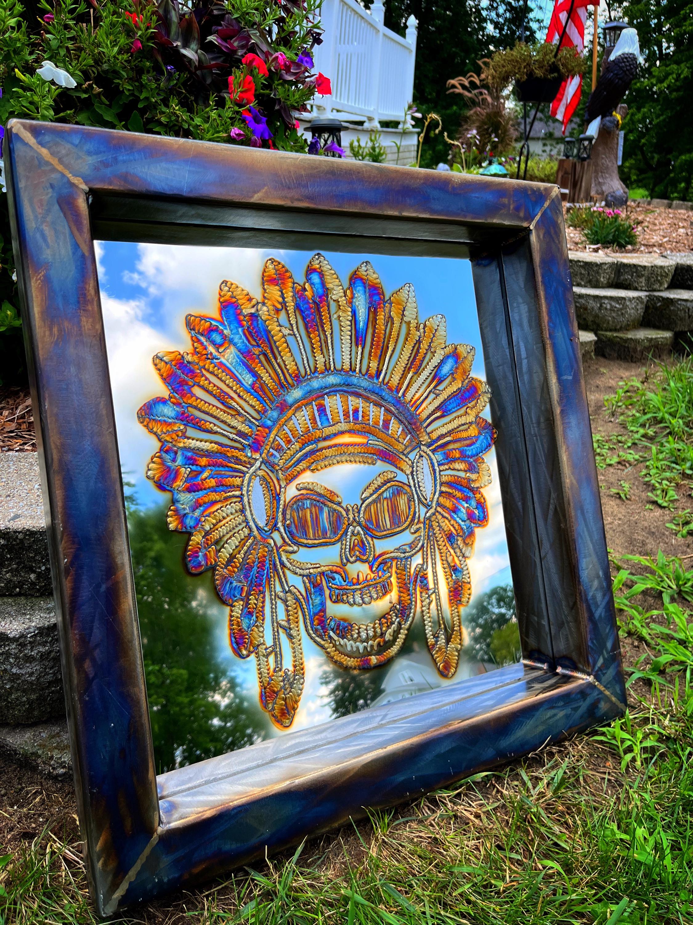 インドの頭飾りステンレス溶接アート - Etsy 日本