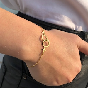 Silver Lesbian Bracelet, Lesbian Pride, Lesbian Flag, Lesbian Jewelry, Lgbt Bracelet, Couples Bracelet, Lesbian Girlfriend, Lesbian Birthday
