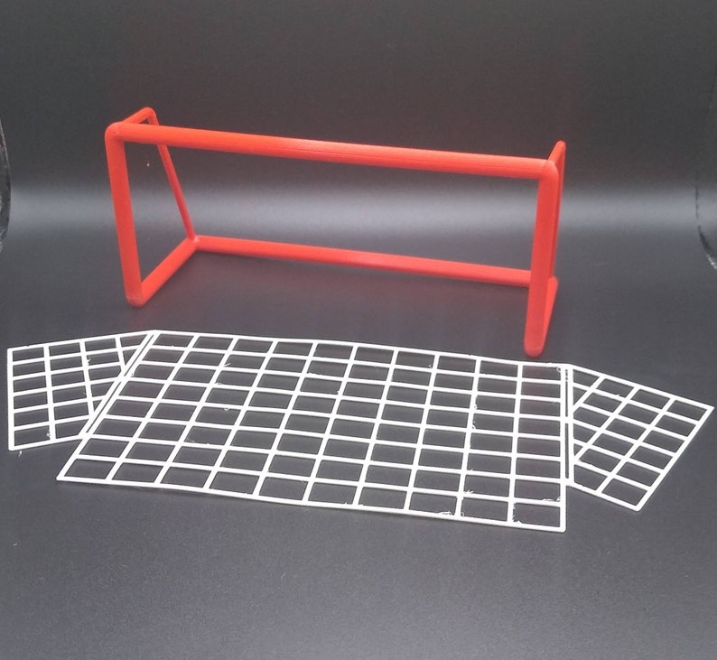 Mini Tabletop Soccer Net Etsy
