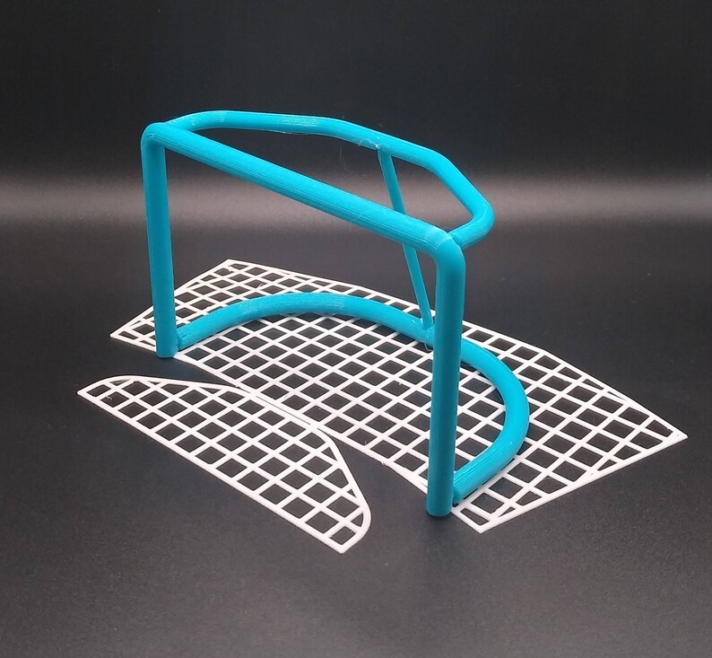 Mini Tabletop Hockey Net & Stick Etsy