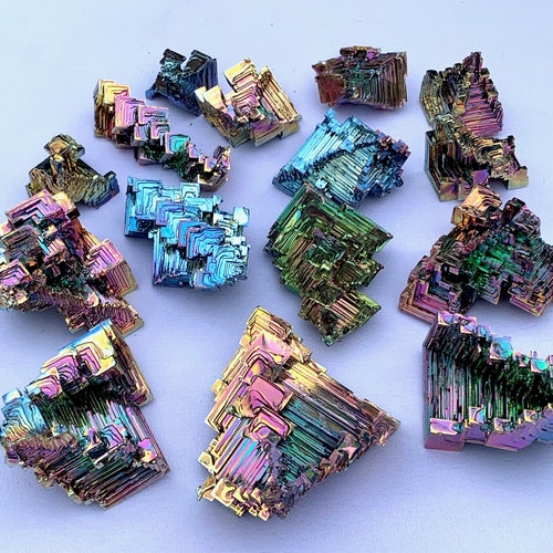 Bismuth Wholesale - 3 Pound Mixed shops Lot - 1 Ounce to 7 Ounce Crystals - WB1
