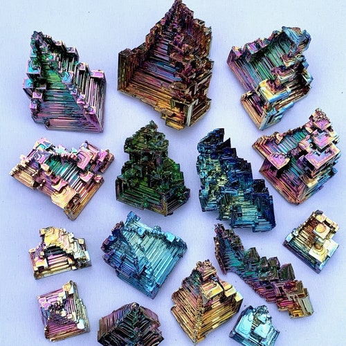 Bismuth popular Wholesale - 3 Pound Mixed Lot - 1 Ounce to 7 Ounce Crystals - WB1