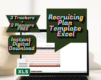 Sjabloon wervingsplan: HR-budget en wervingstracker (Excel, directe download)