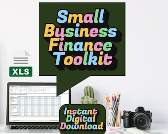 Small Business Finance Toolkit | 3 Excel Templates: Budget, Cash Flow Forecast & Financial Projections