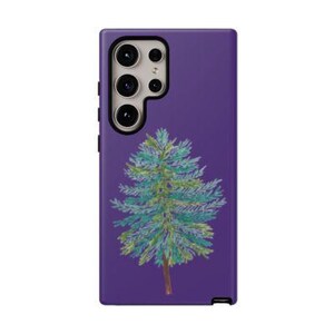 Custodie per telefono, opere d'arte con inchiostro di abete rosso, cover uniche e premurose, protezione resistente, regalo per gli amanti della natura, guscio protettivo