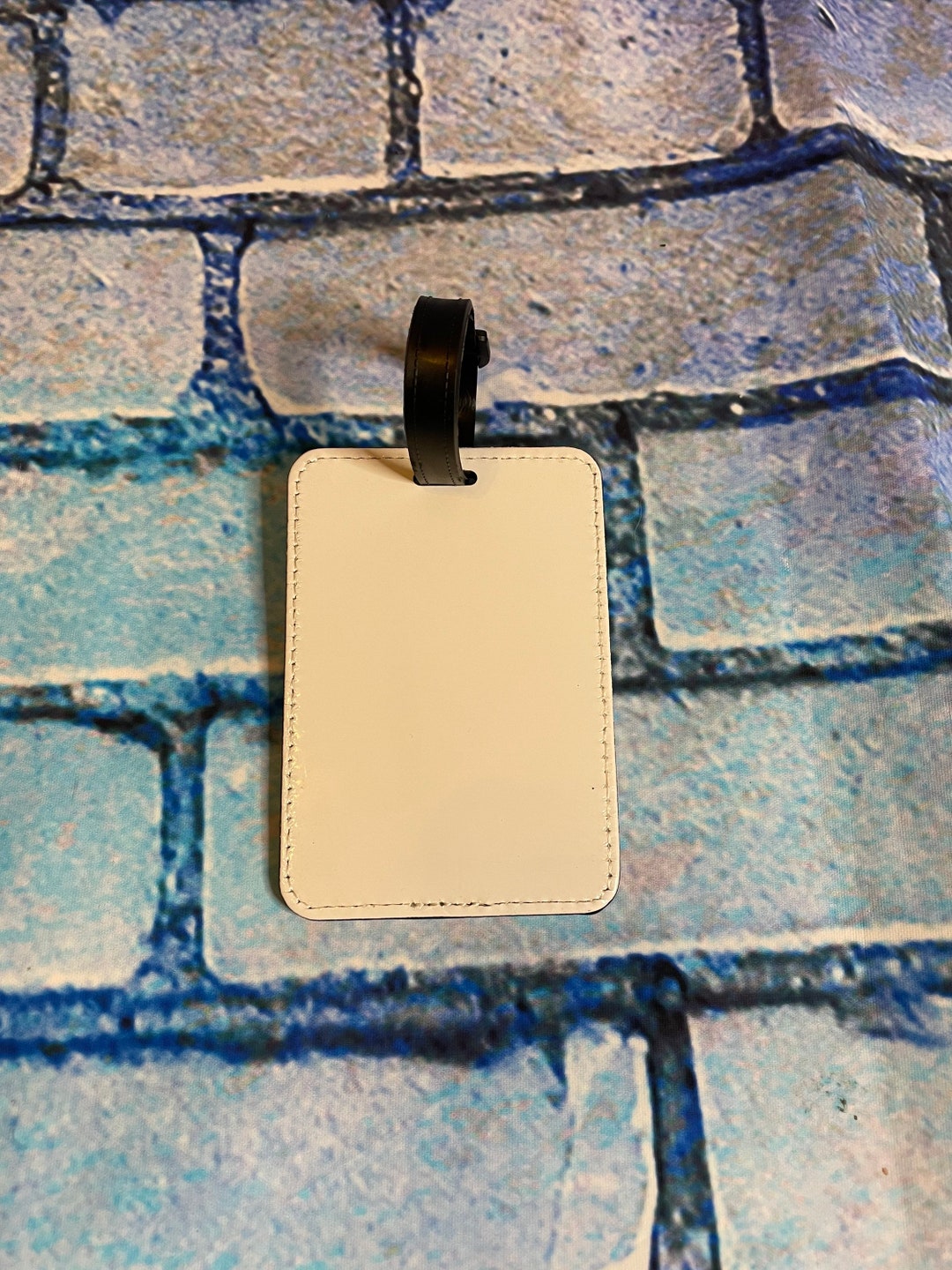 Sublimation Luggage Tag Luggage Tag Sublimation Blank PU Etsy