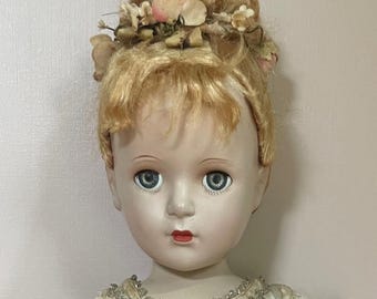 Vintage 1948 Madame Alexander Nina Ballerinapop 18" Margaret Face TLC