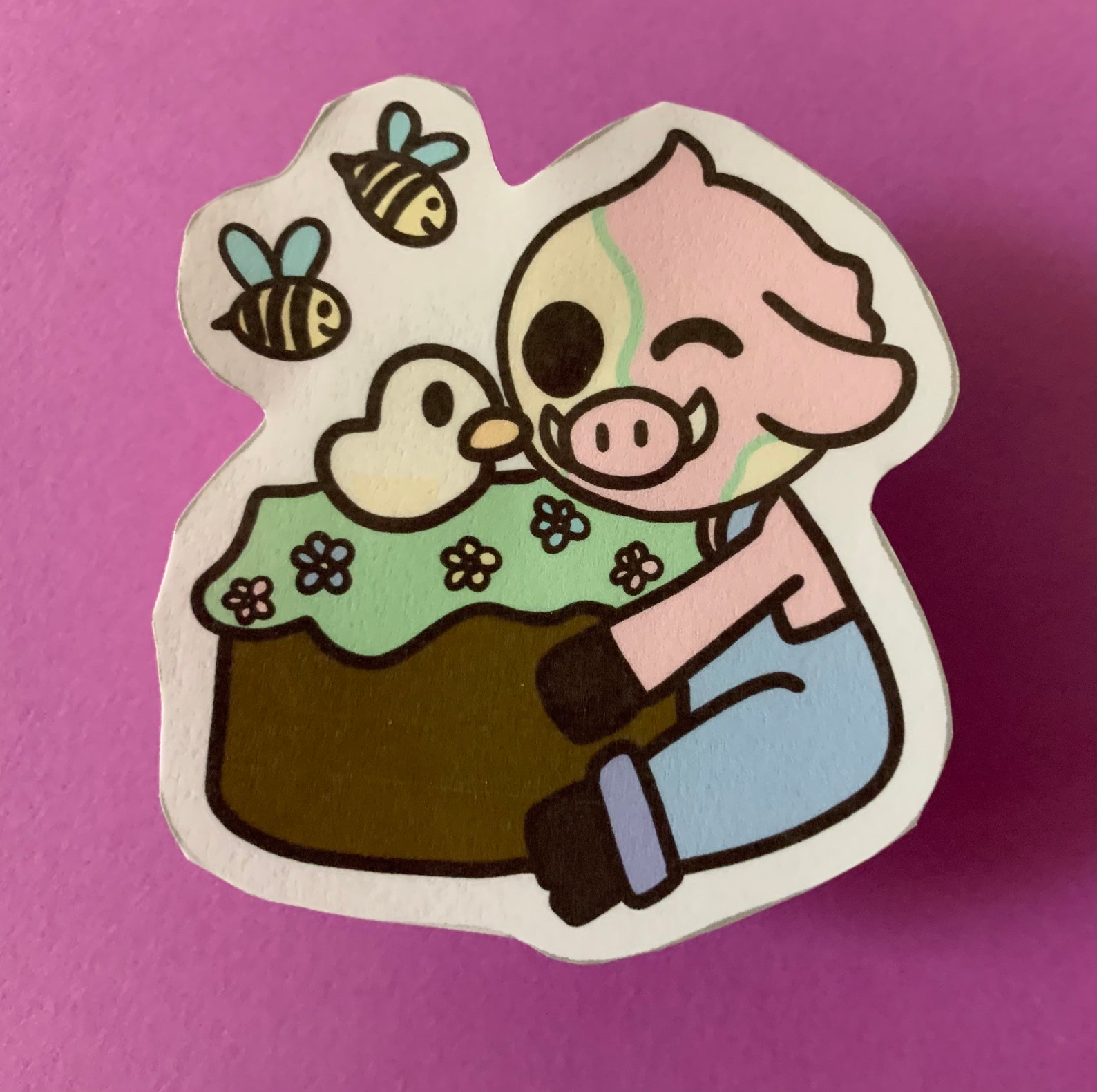 cute michael and benson sticker form dream smp etsy