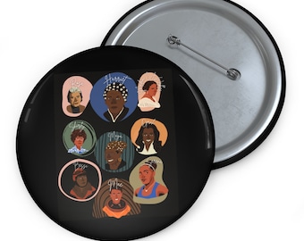 HerStory ボタン、黒人歴史ボタン、黒人歴史