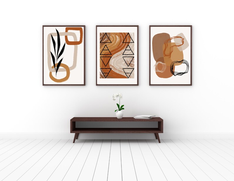 Boho Decor Set of 3 Prints Boho Decor Printable Wall Art - Etsy
