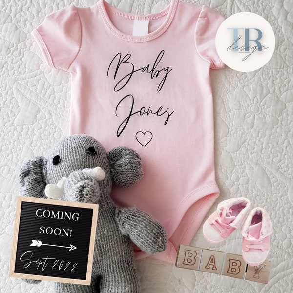 Digital Baby Announcement, Editable Pregnancy Announcement, Pregnancy Announcement, Baby Girl Pregnancy Announcement